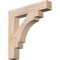 Ekena Millwork Merced Block Smooth Bracket, Douglas Fir, 3 1/2"W x 22"D x 22"H BKT04X22X22MRC05SDF - alternate 1